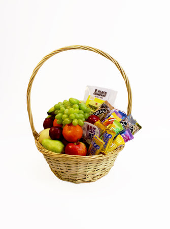 Gluten free,Protein rich, Wellbeing, Healthy happy Fruit Basket