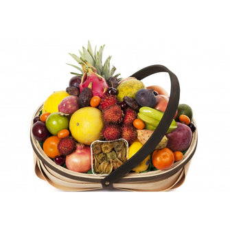 exotic tropical fruit basket